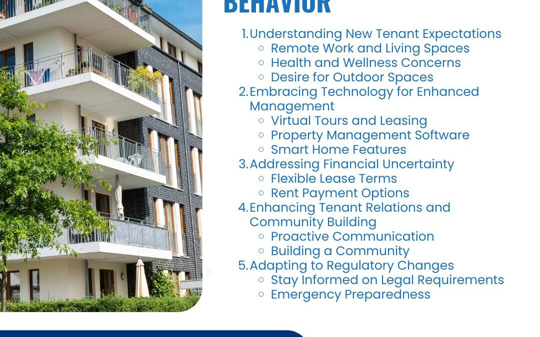 Adapting to New Challenges and Changes in Tenant Behavior